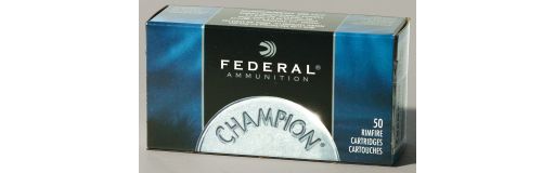 Cartouches à balle Federal Champion 22 LR 40gr